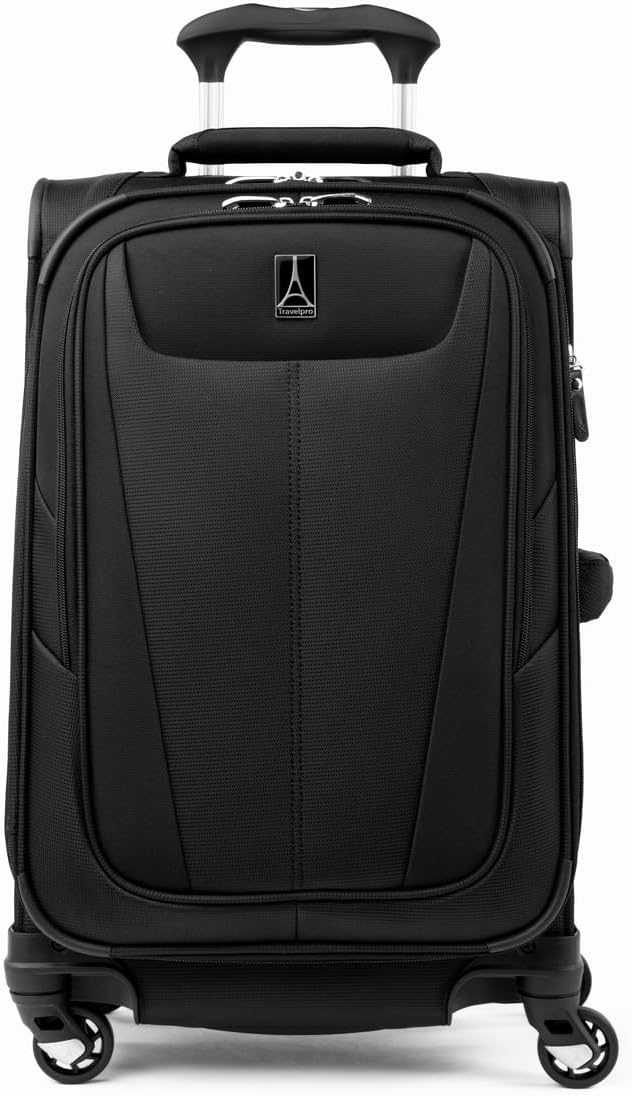 Travelpro Maxlite 5 Softside Expandable Carry on Luggage (Black, 21-Inch)